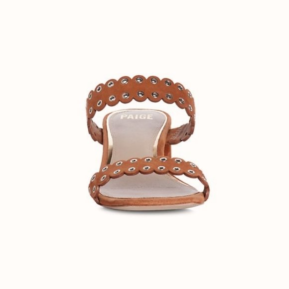 Paige Viera Grommet Suede Mules - Picture 4 of 4